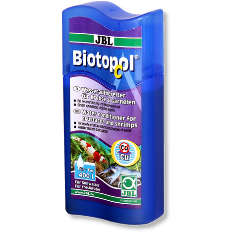 JBL  Biotopol C 100Ml Water Conditioner For Crustaceans And Shrimps - RBM Aquatics  